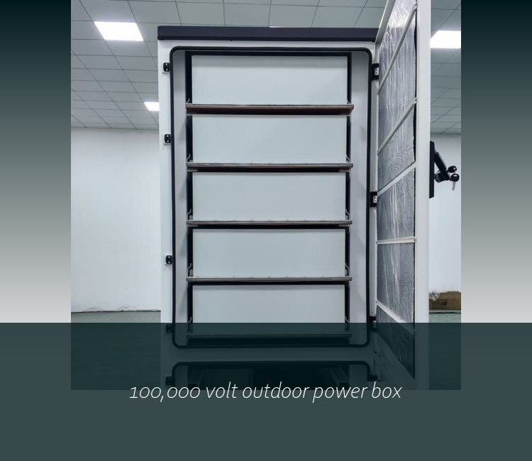 100,000 volt outdoor power box