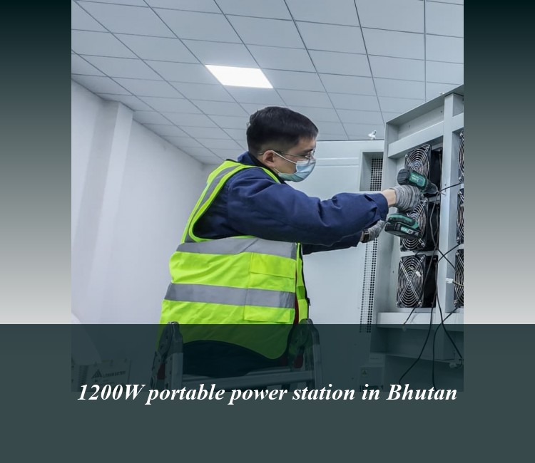 1200W portable power station in Bhutan