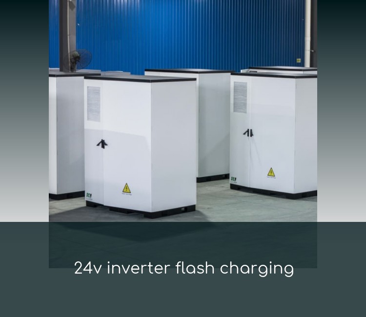 24v inverter flash charging