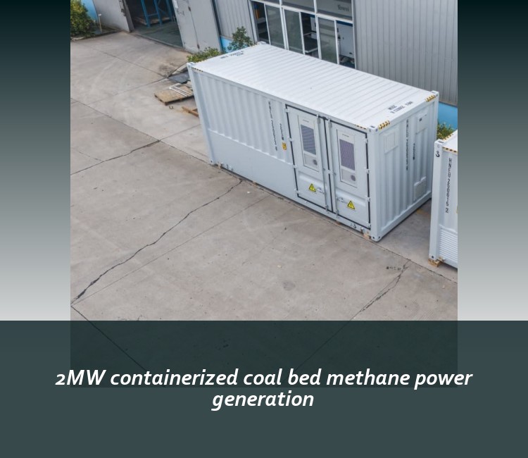 2MW containerized coal bed methane power generation