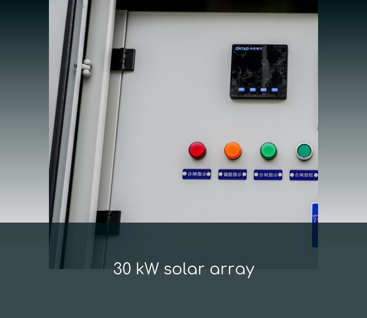 30 kW solar array