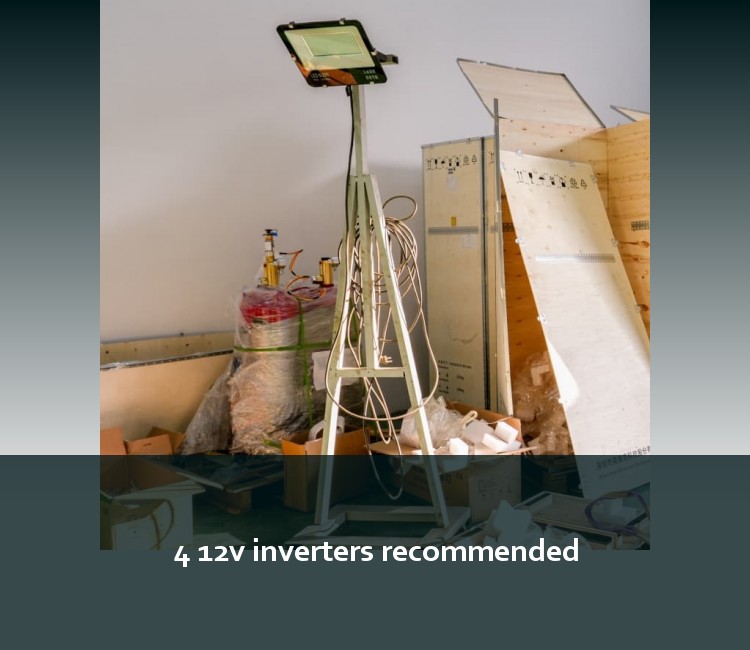 4 12v inverters recommended