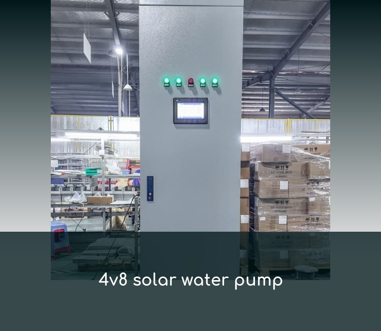 4v8 solar water pump