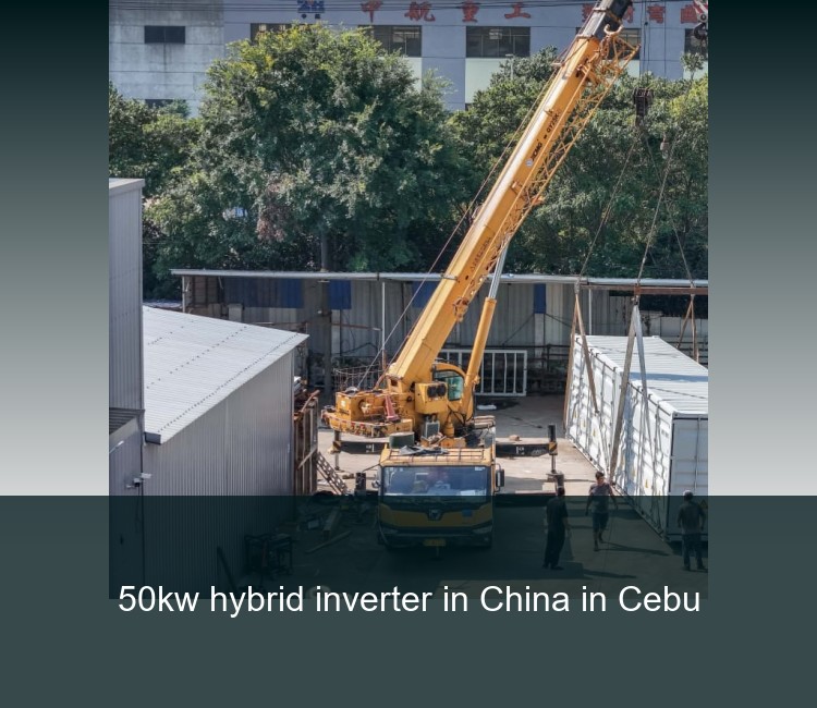 50kw hybrid inverter in China in Cebu
