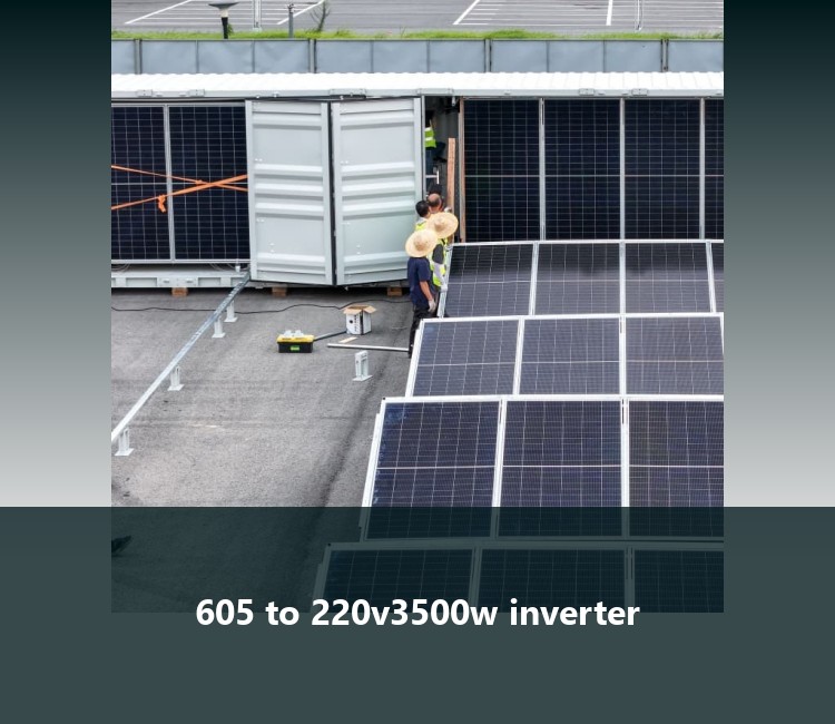 605 to 220v3500w inverter