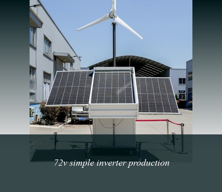 72v simple inverter production