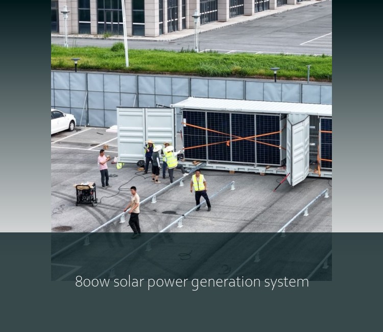 800w solar power generation system