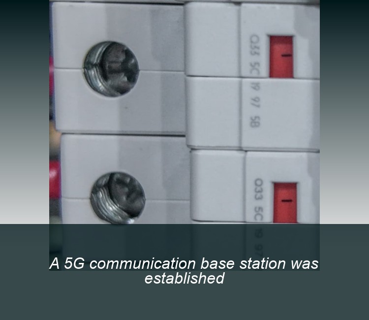 A 5G communication base station was established