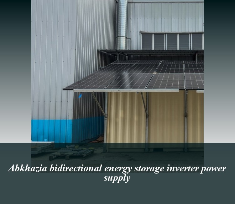 Abkhazia bidirectional energy storage inverter power supply