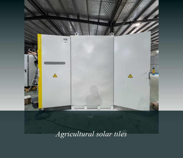 Agricultural solar tiles