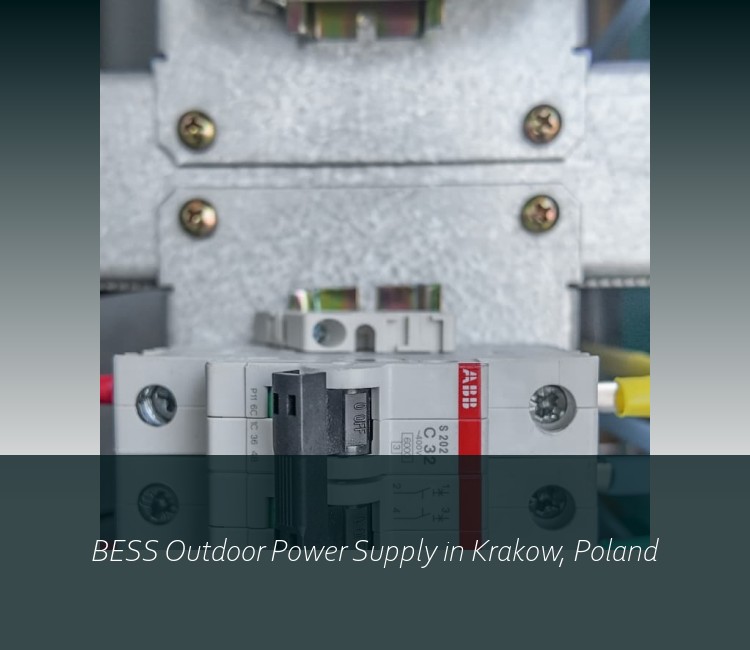BESS Outdoor Power Supply in Krakow, Poland