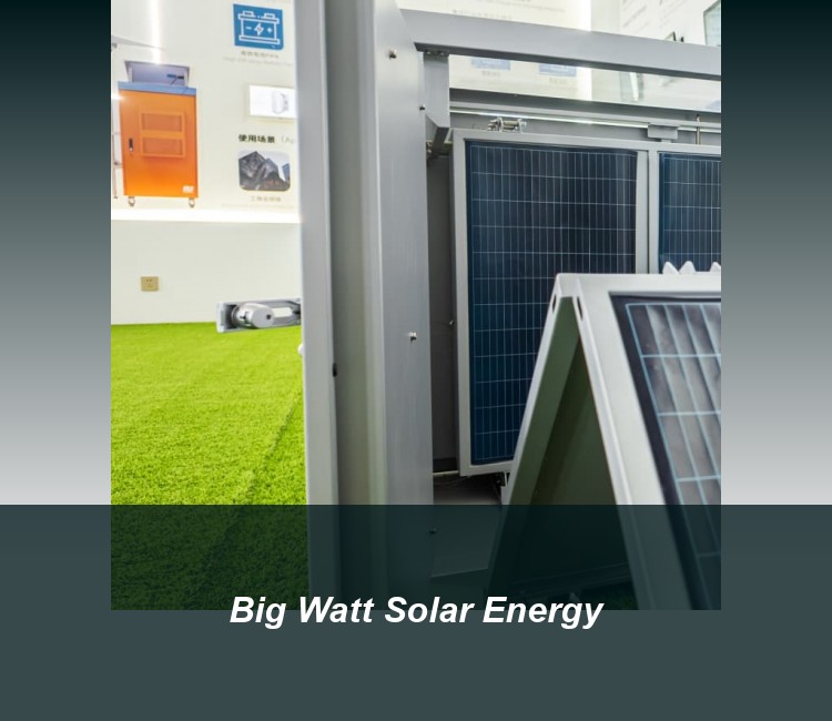 Big Watt Solar Energy