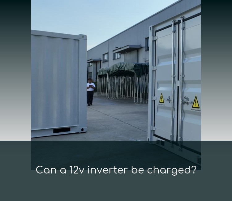 Can a 12v inverter be charged?