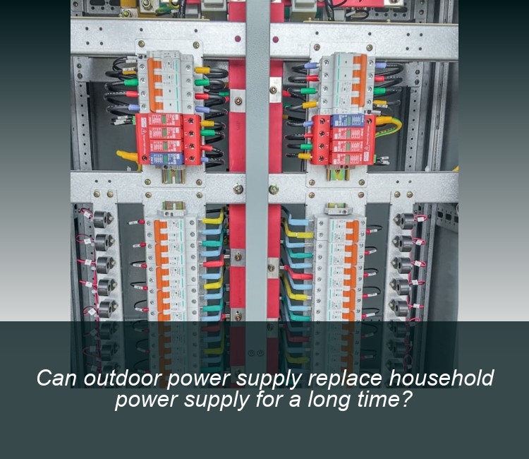 Can outdoor power supply replace household power supply for a long time?