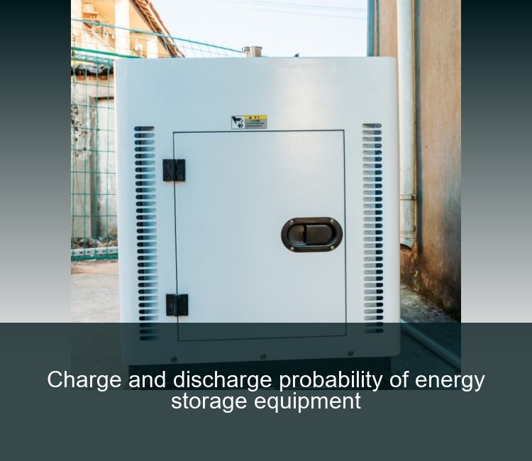 Charge and discharge probability of energy storage equipment