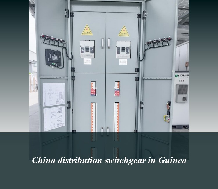 China distribution switchgear in Guinea