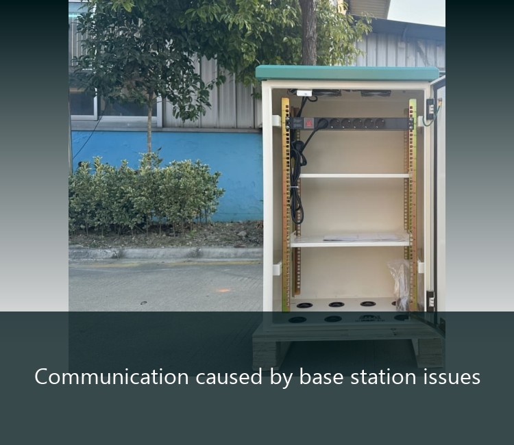 Communication caused by base station issues