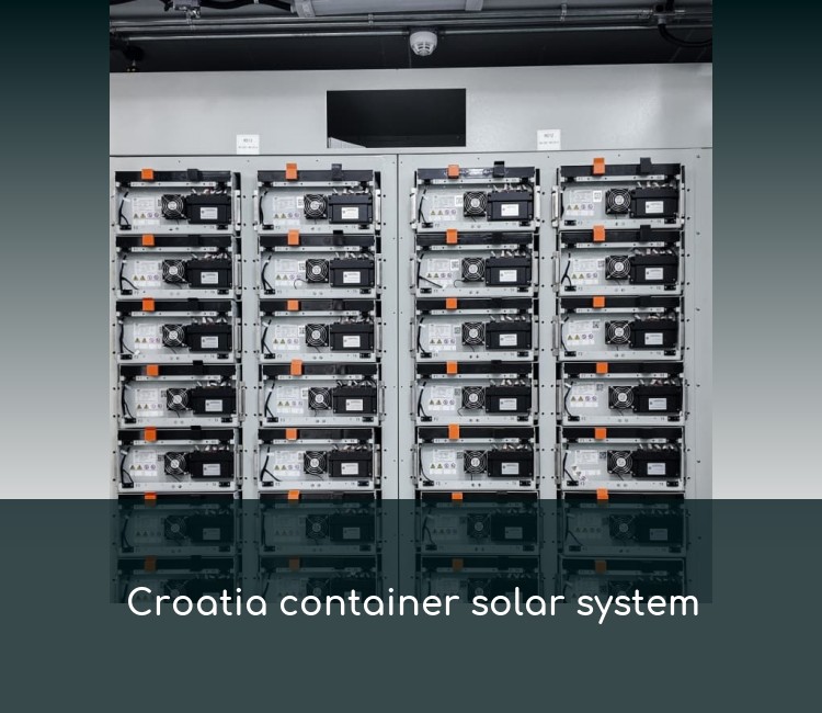 Croatia container solar system