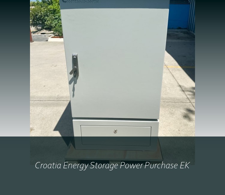 Croatia Energy Storage Power Purchase EK