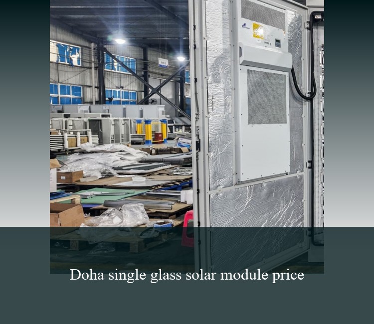 Doha single glass solar module price