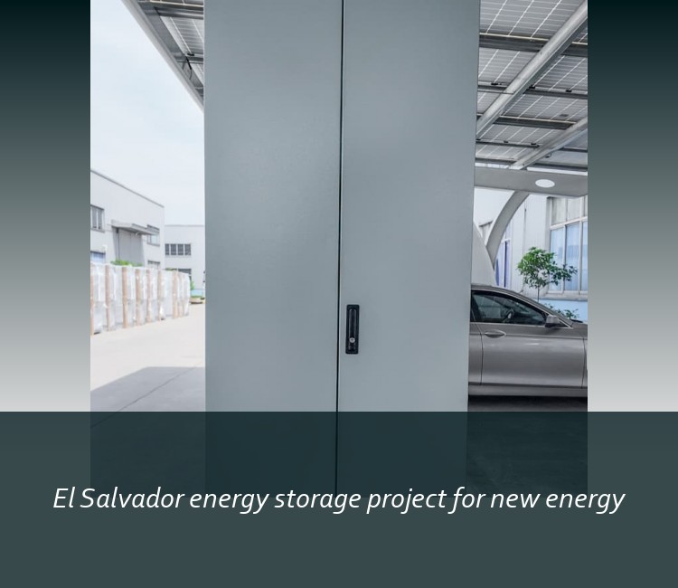 El Salvador energy storage project for new energy