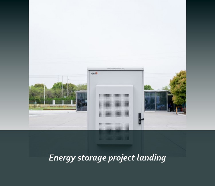 Energy storage project landing