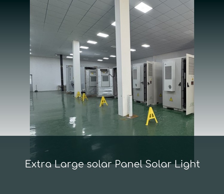 Extra Large solar Panel Solar Light