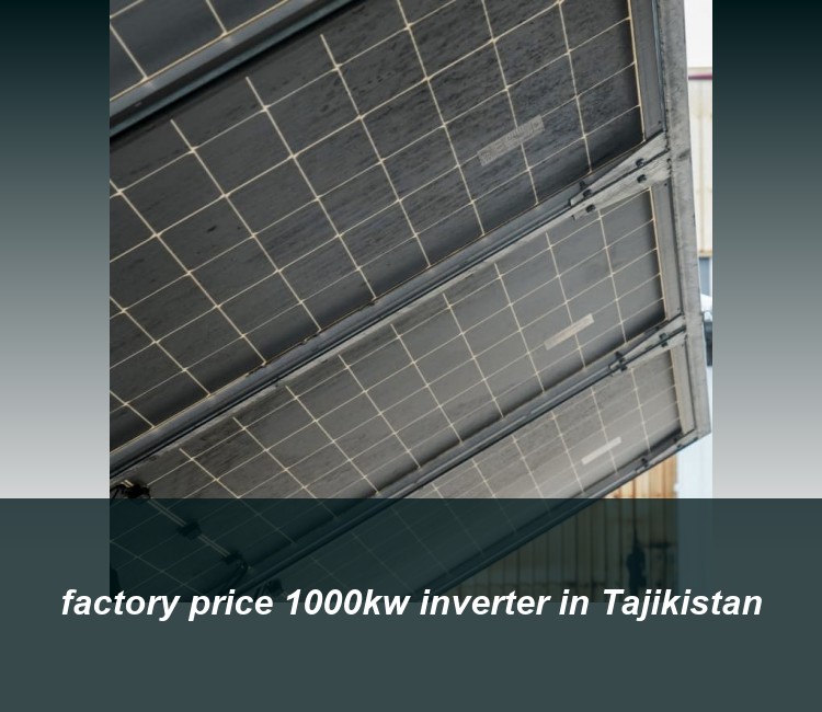 factory price 1000kw inverter in Tajikistan