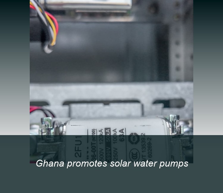 Ghana promotes solar water pumps