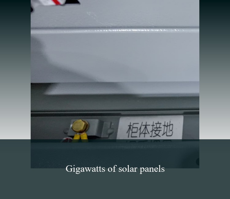 Gigawatts of solar panels