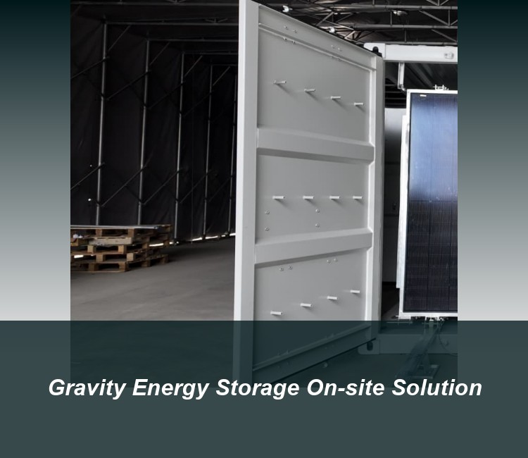 Gravity Energy Storage On-site Solution