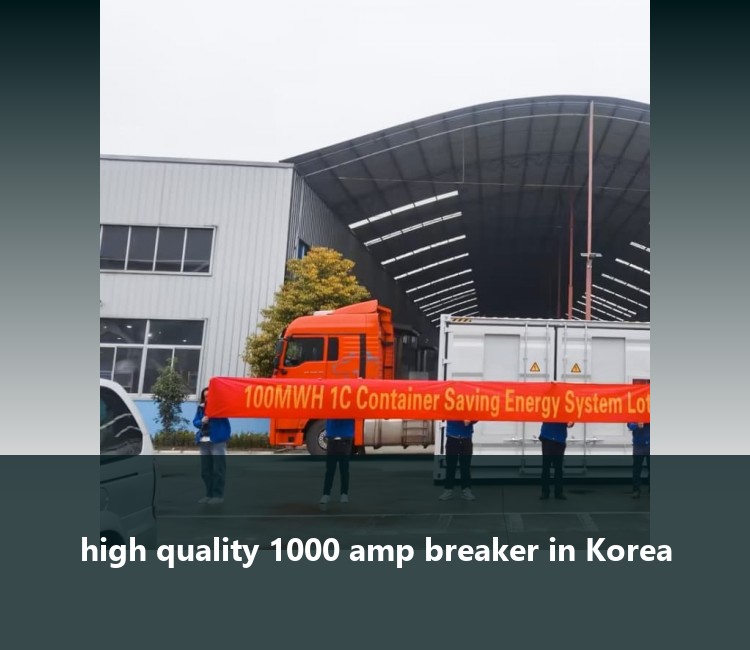 high quality 1000 amp breaker in Korea