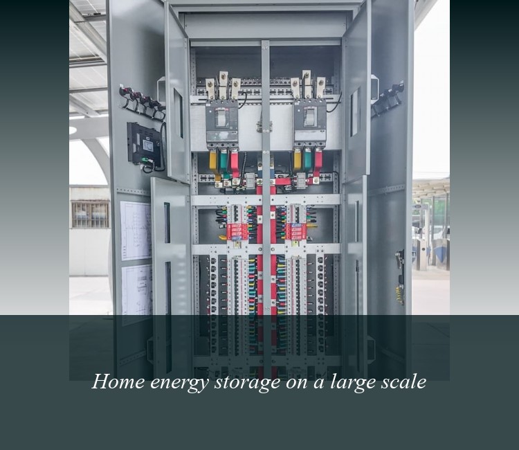 Home energy storage on a large scale