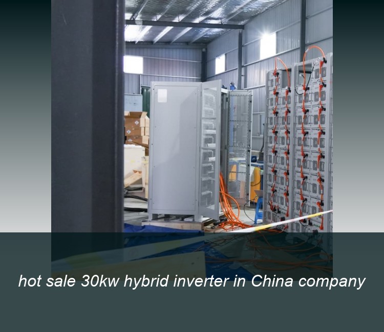 hot sale 30kw hybrid inverter in China company