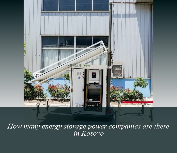 How many energy storage power companies are there in Kosovo