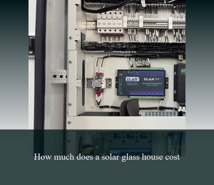How much does a solar glass house cost