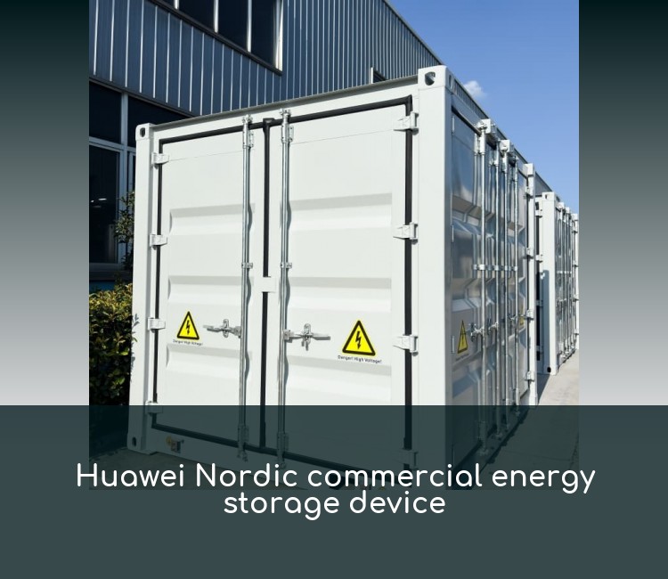 Huawei Nordic commercial energy storage device