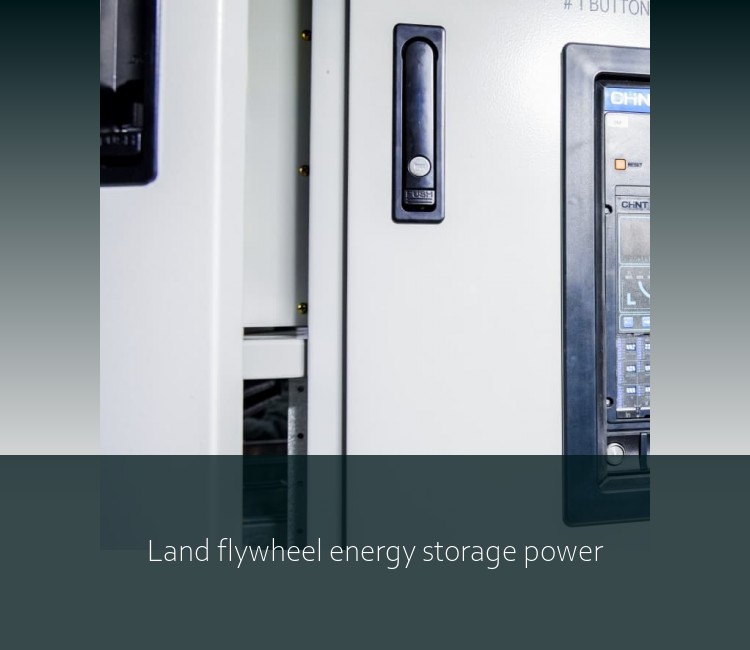 Land flywheel energy storage power