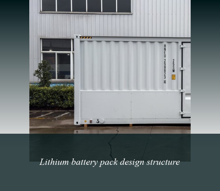 Lithium battery pack design structure