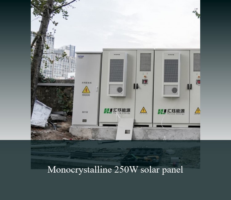 Monocrystalline 250W solar panel