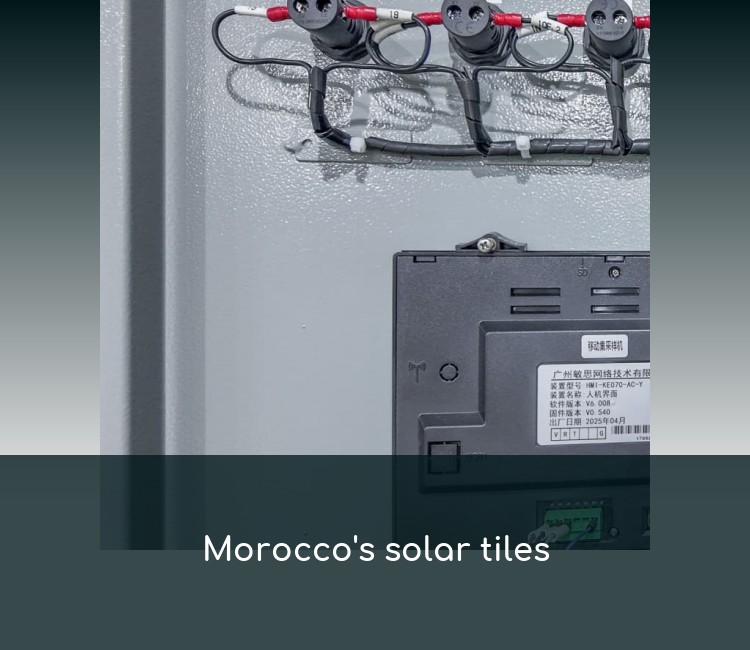 Morocco's solar tiles