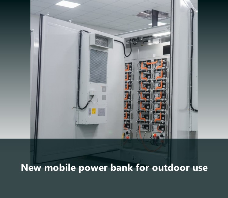 New mobile power bank for outdoor use