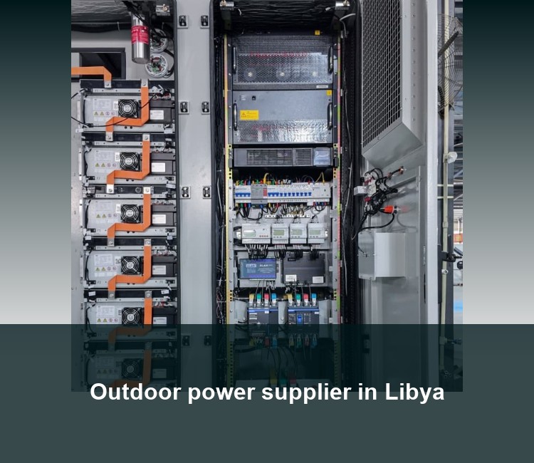 Outdoor power supplier in Libya