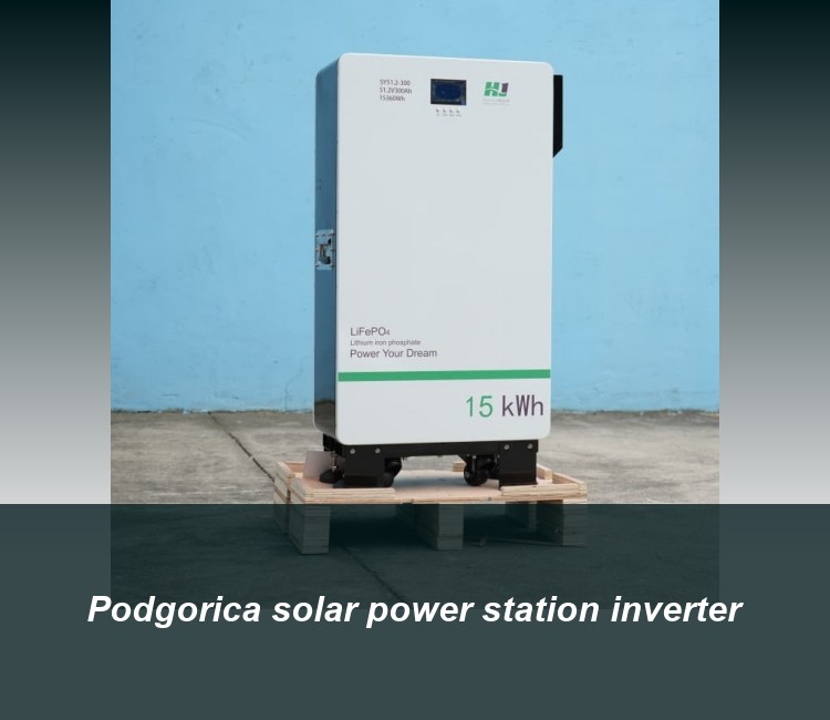 Podgorica solar power station inverter