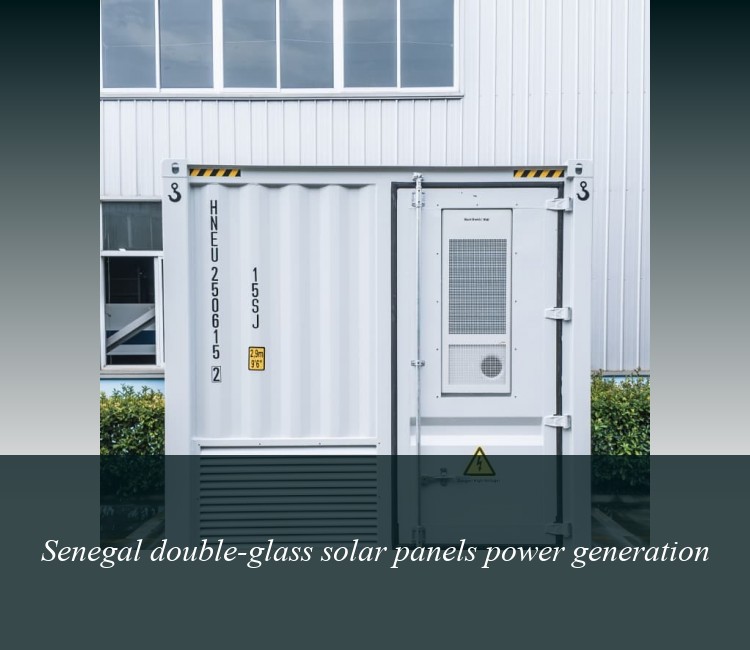 Senegal double-glass solar panels power generation