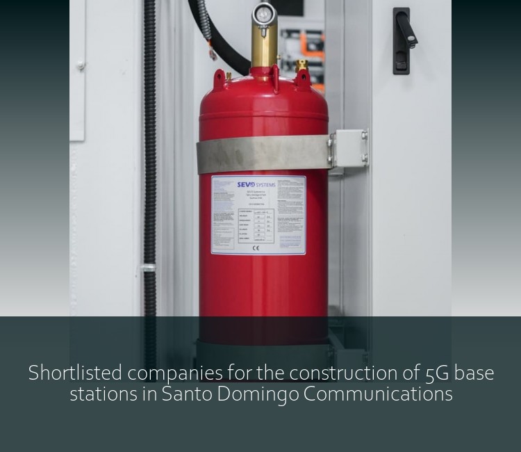 Shortlisted companies for the construction of 5G base stations in Santo Domingo Communications