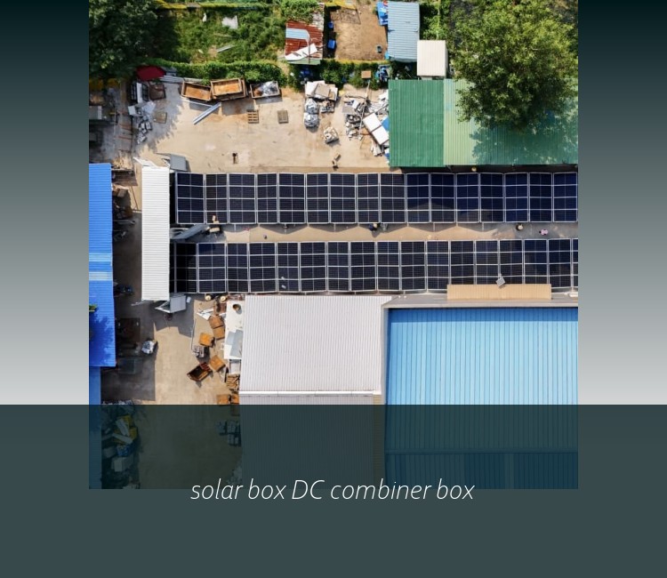 solar box DC combiner box