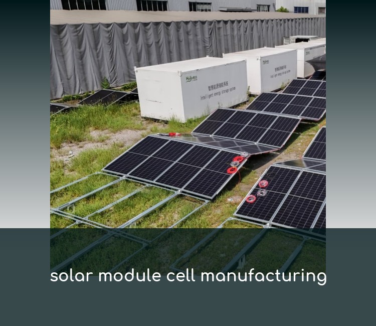 solar module cell manufacturing
