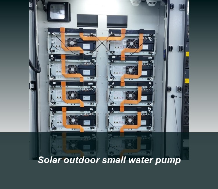 Solar outdoor small water pump