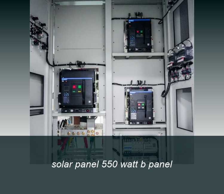 solar panel 550 watt b panel
